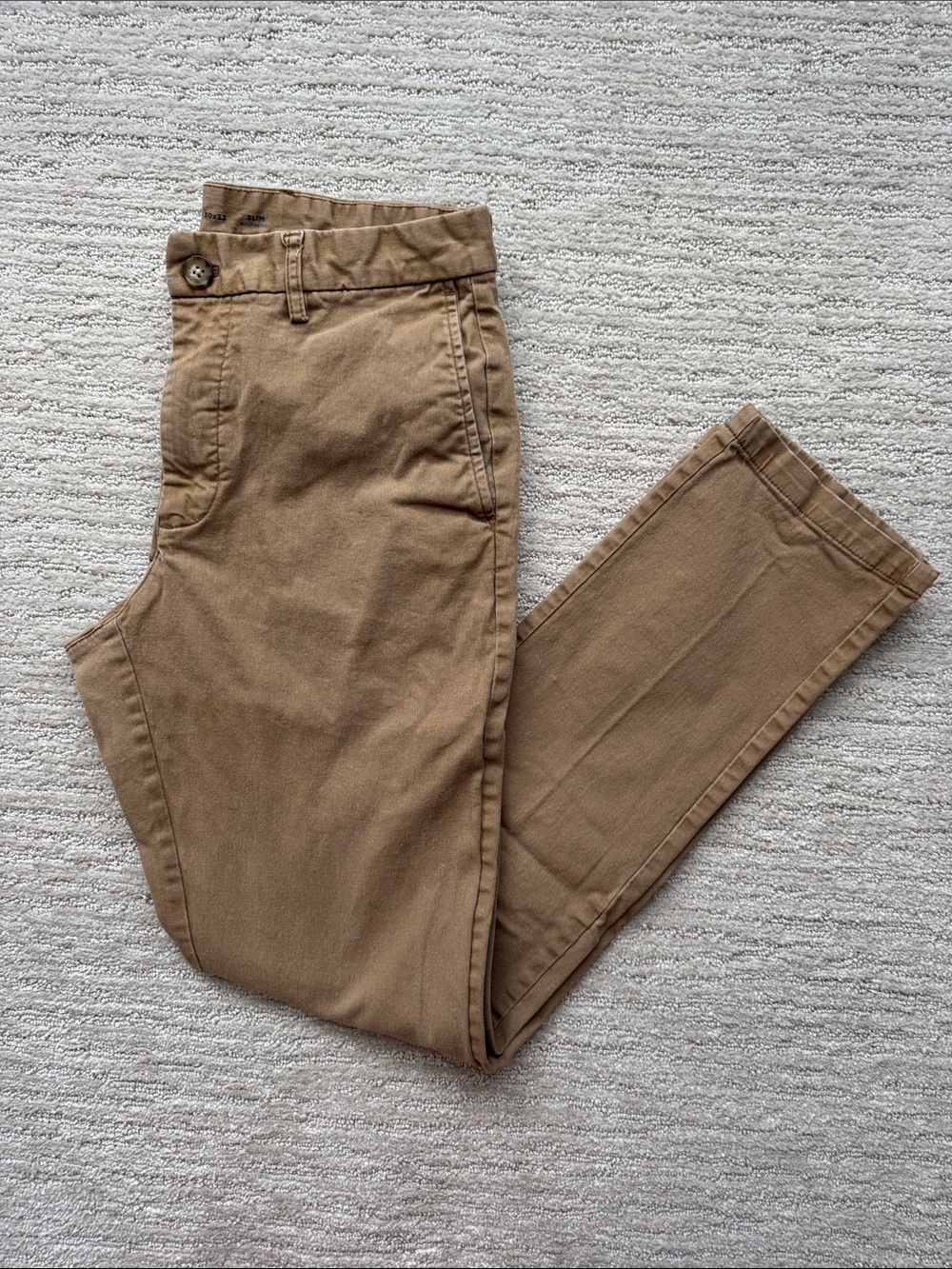 Old Navy Men's Slim Builtin Flex Chino Pants - Tan